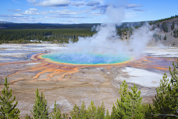 Yellowstone's Grand Prismatic Spring