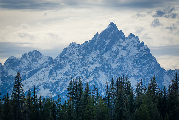 Distant Tetons