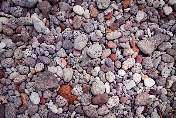 Lava Rocks on Hawaii's Pololu Beach