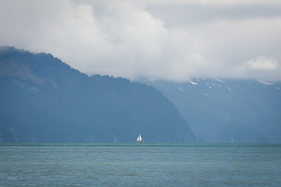 Sailboat in Alaska