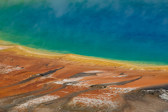 Rim of Grand Prismatic Spring